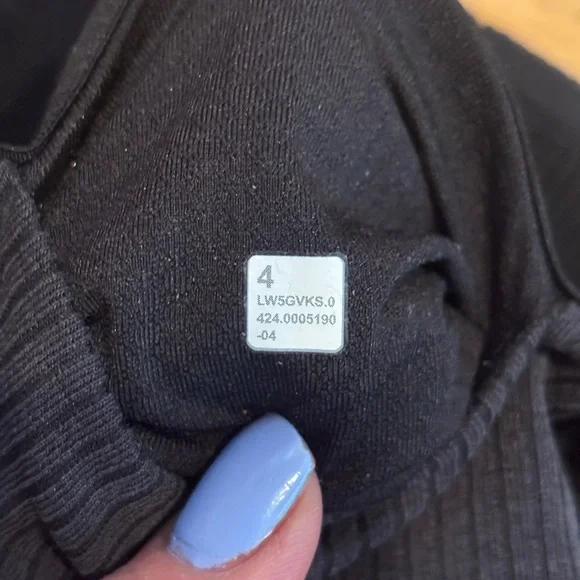 LULULEMON ribbed softstream flared pant regular